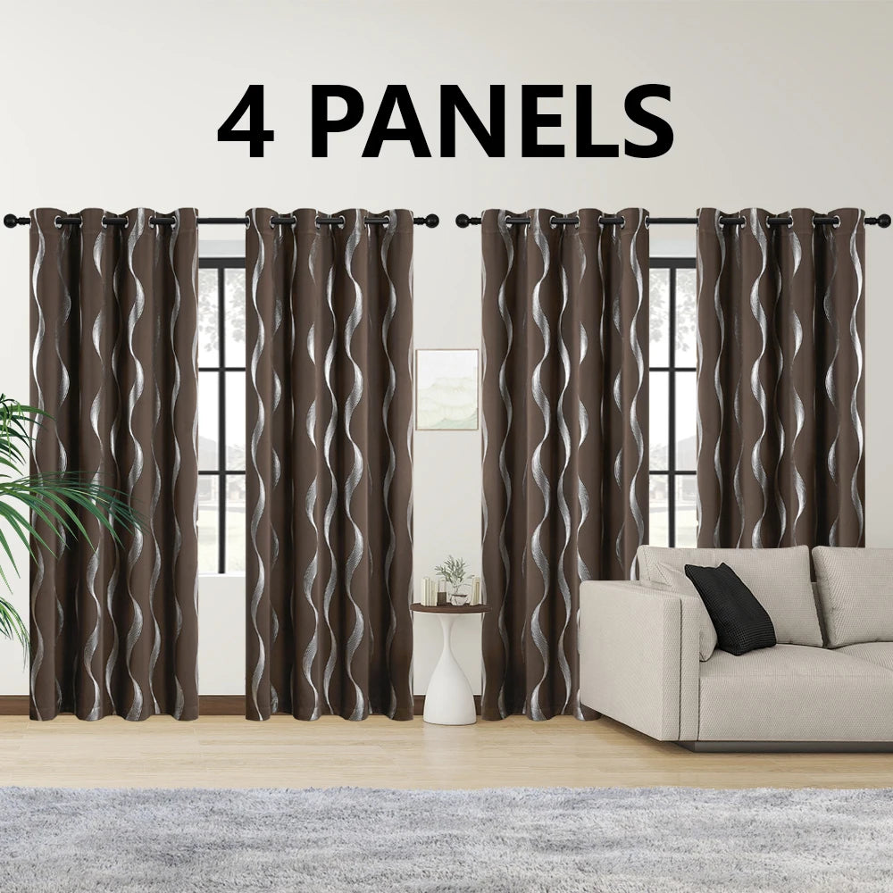Zhejiang Blackout Curtains Grommet Thermal Insulated Room Darkening