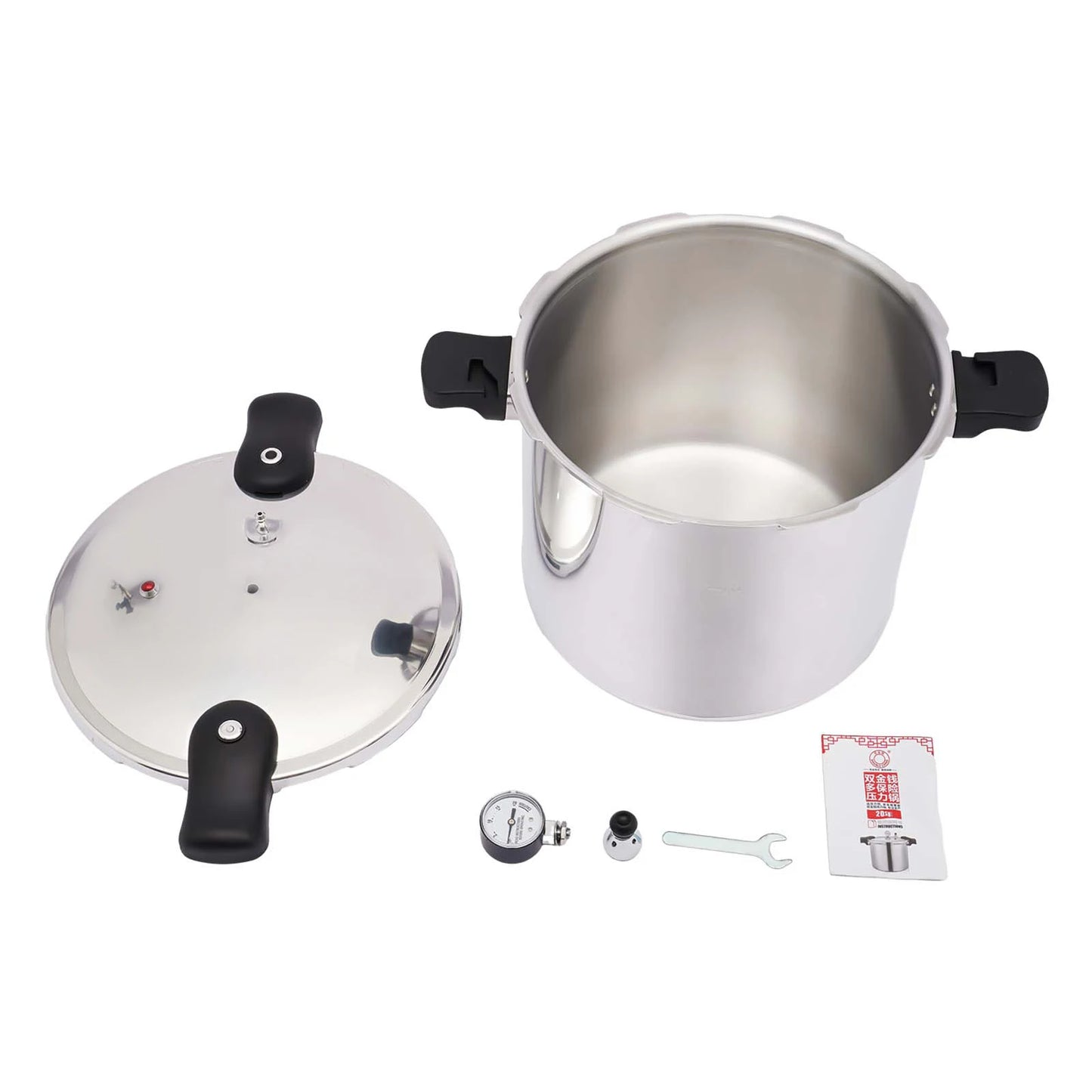 Aluminum Alloy Explosion-Proof Pressure Cooker For Gas Stoves