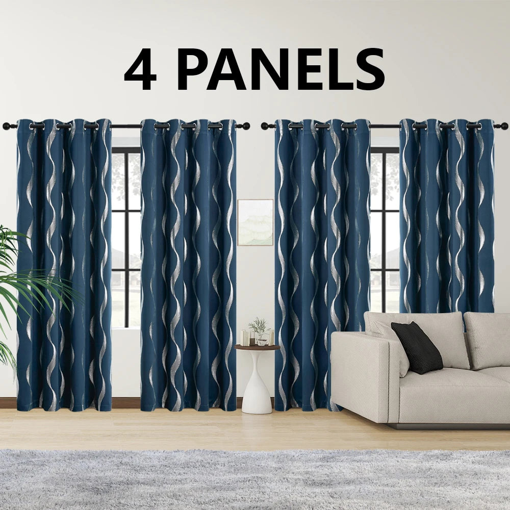 Zhejiang Blackout Curtains Grommet Thermal Insulated Room Darkening