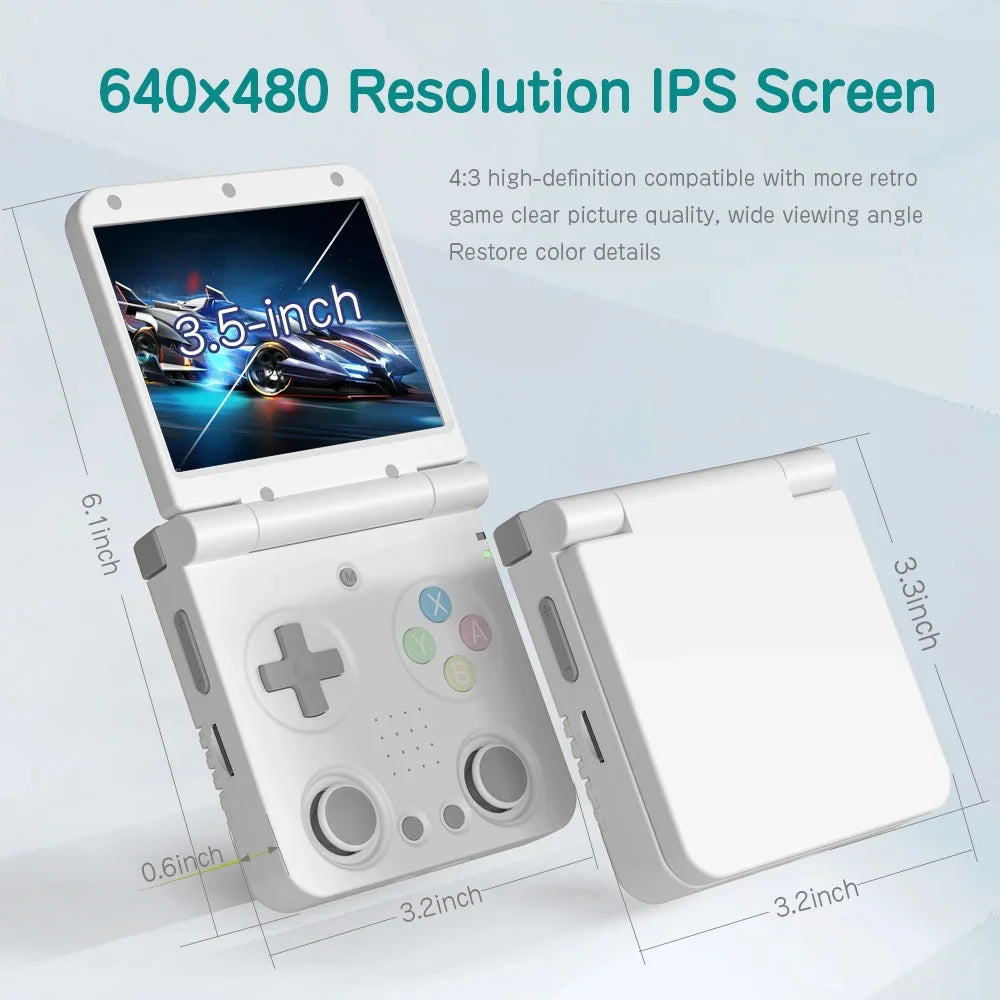 MIYOO Flip V2 Handheld Console Onion OS Linux Gaming Portable