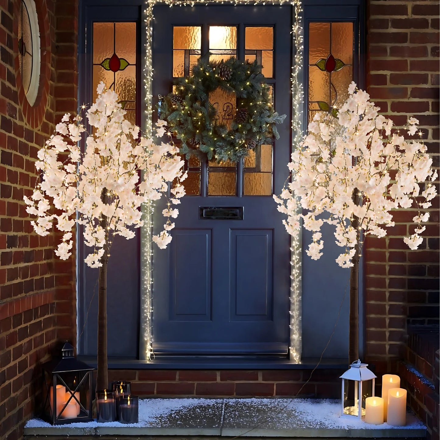 Cherry Blossom Tree LED Light Indoor Decoration With 450 LEDs