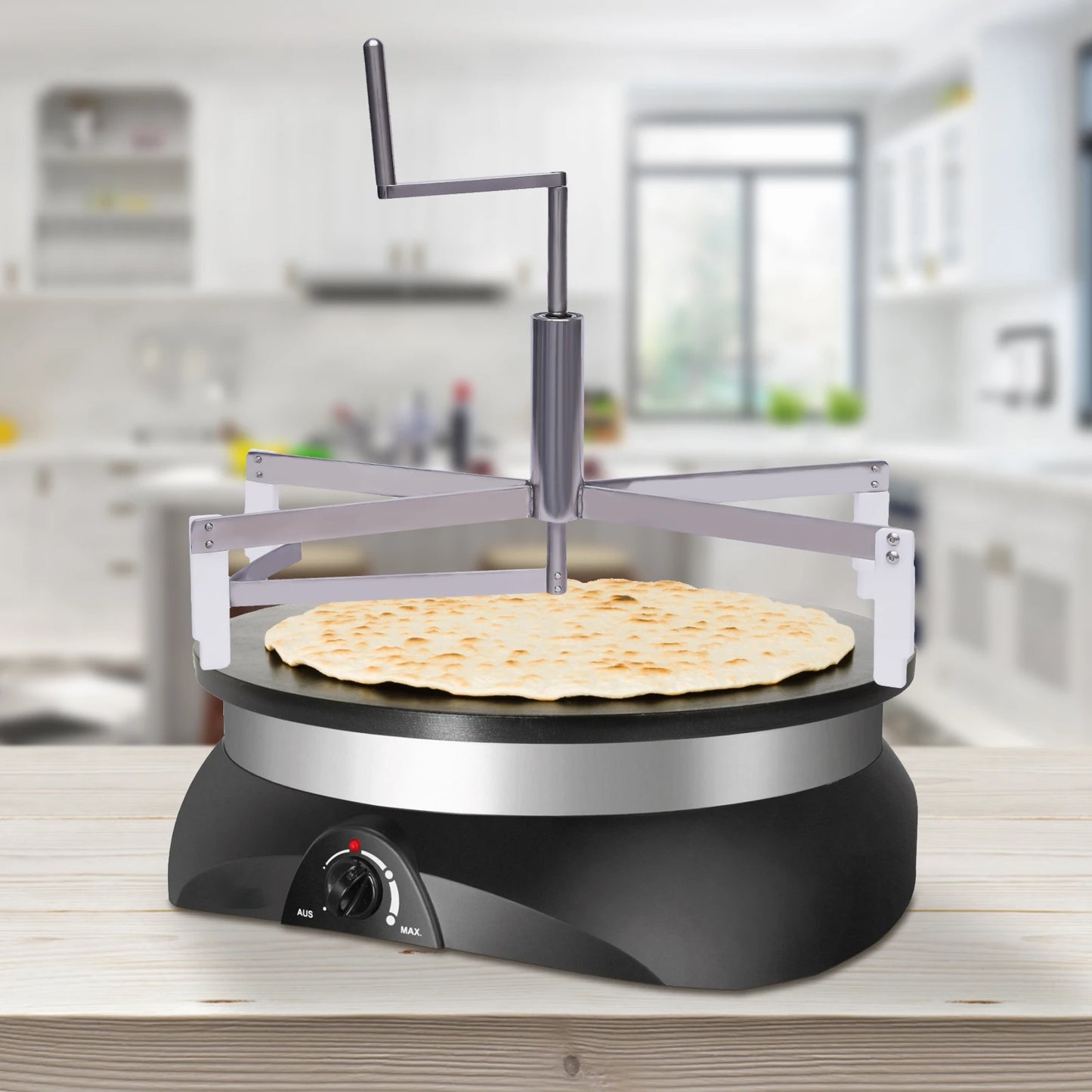Bymaocar Burrito Making Tool Stainless Steel Crepe Spreader