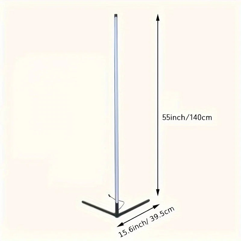 RGB Corner Floor Lamp LED For Living Room And Bedroom