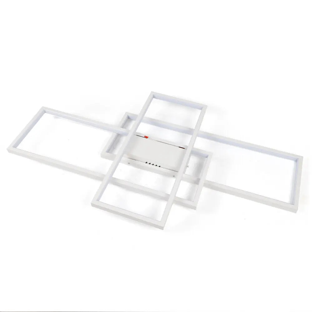 LOYALHEARTD Modern LED Square Ceiling Light Dimmable With Remote