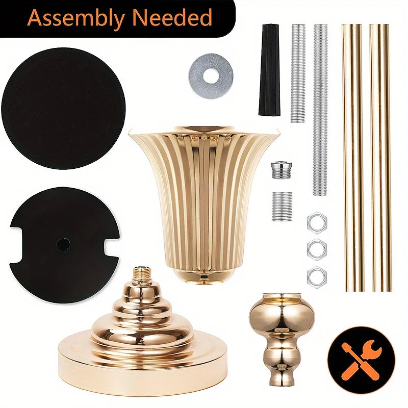 Wedding Centerpiece Floor Vase Multi-Purpose Metal Decor