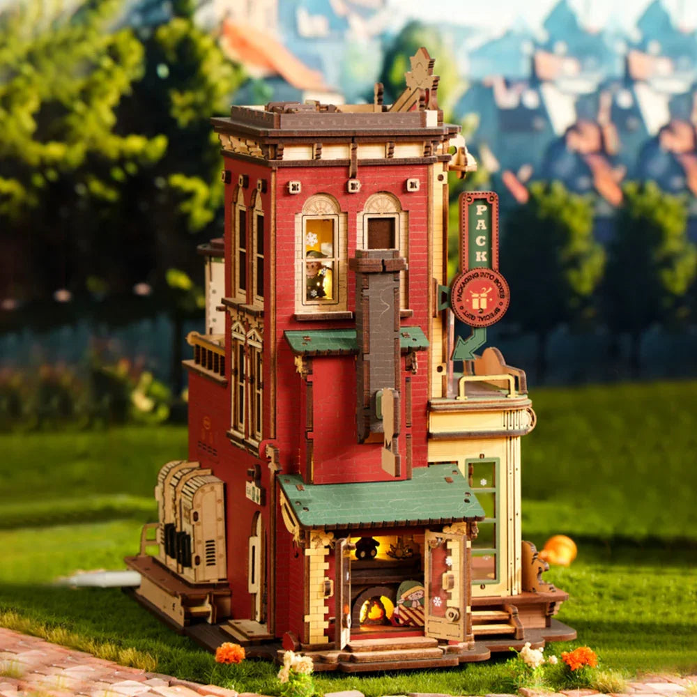 Robotime Rokr Dream Gift Factory 3D Wooden Puzzle Kit