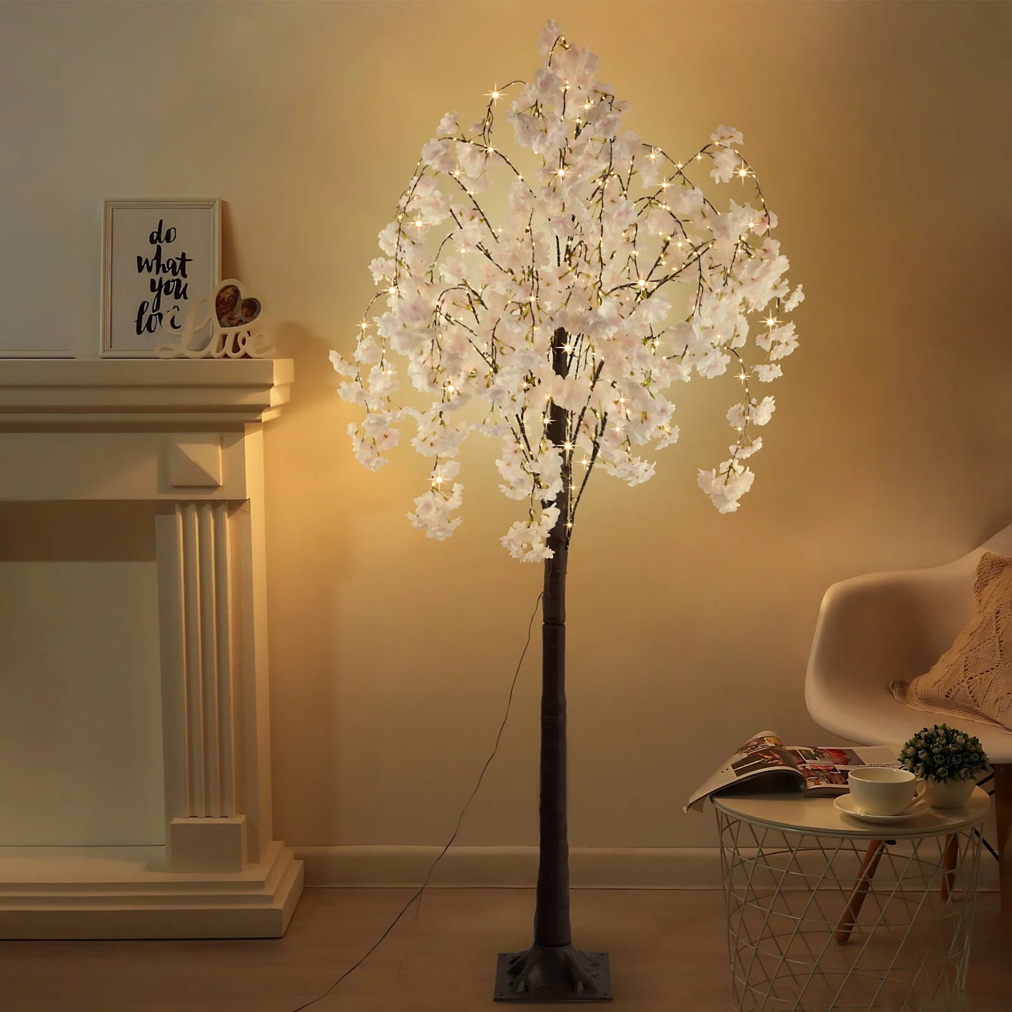 Cherry Blossom Tree LED Light Indoor Decoration With 450 LEDs