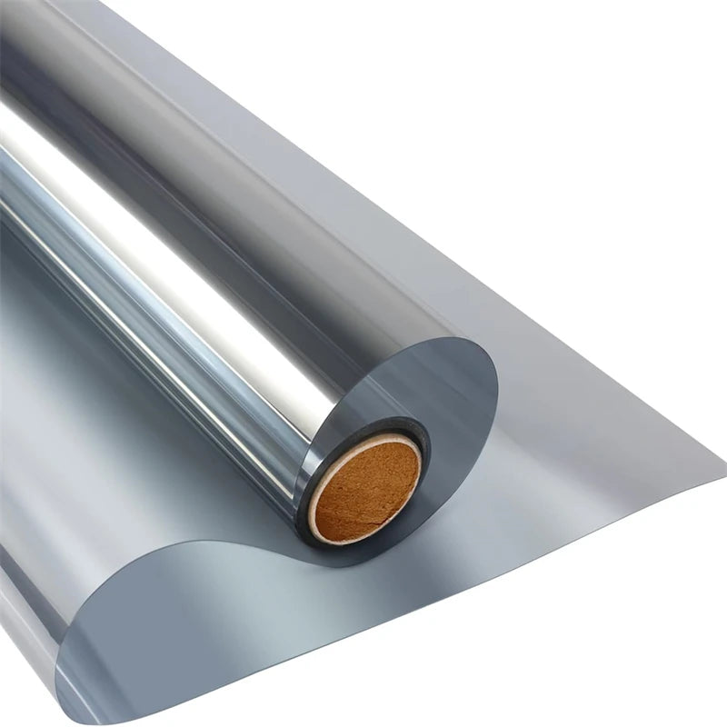 Daytime Privacy One Way Window Film Non Adhesive Static Cling