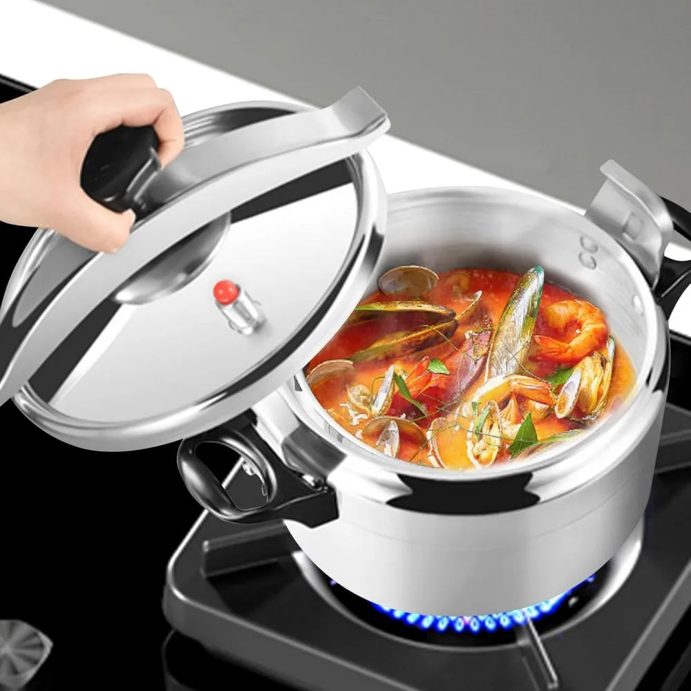 Pressure Cooker Aluminum Alloy With Silicone Seal Durable Performance