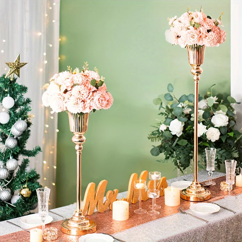 Wedding Centerpiece Floor Vase Multi-Purpose Metal Decor