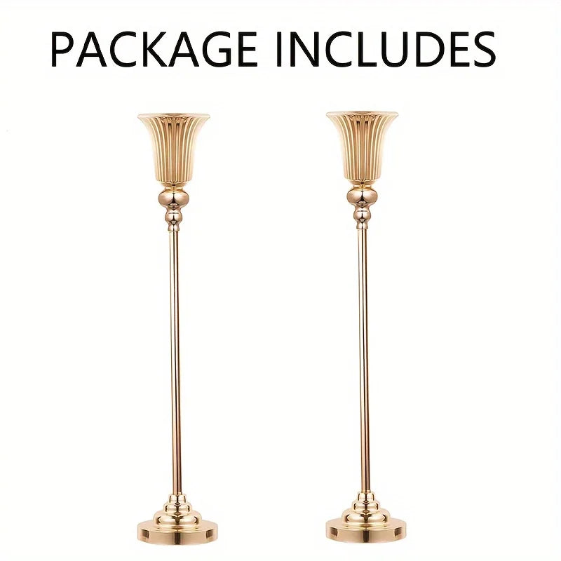 Wedding Centerpiece Floor Vase Multi-Purpose Metal Decor