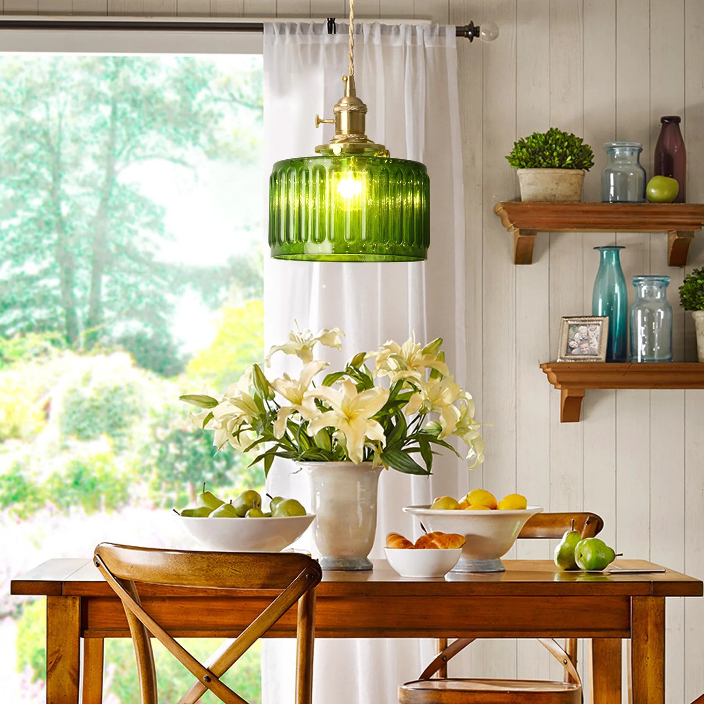 VETRULUS LED Crystal Pendant Light Chandelier