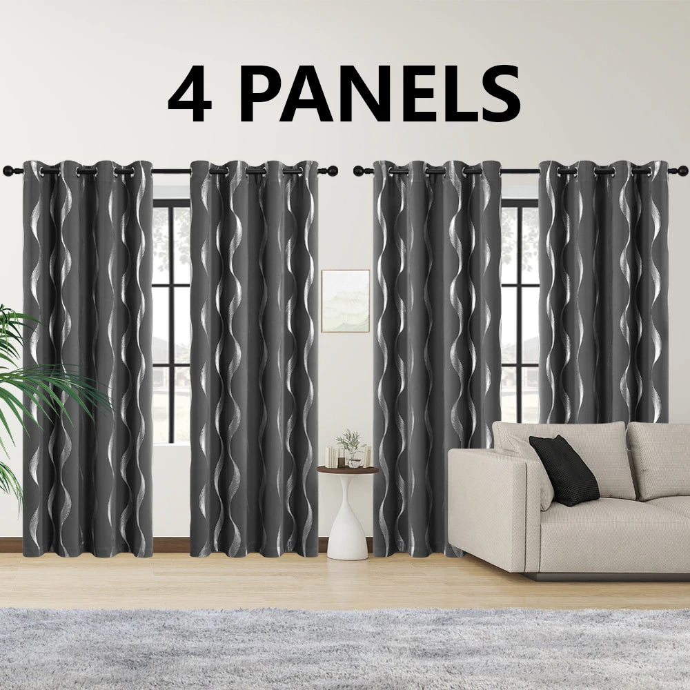 Zhejiang Blackout Curtains Grommet Thermal Insulated Room Darkening