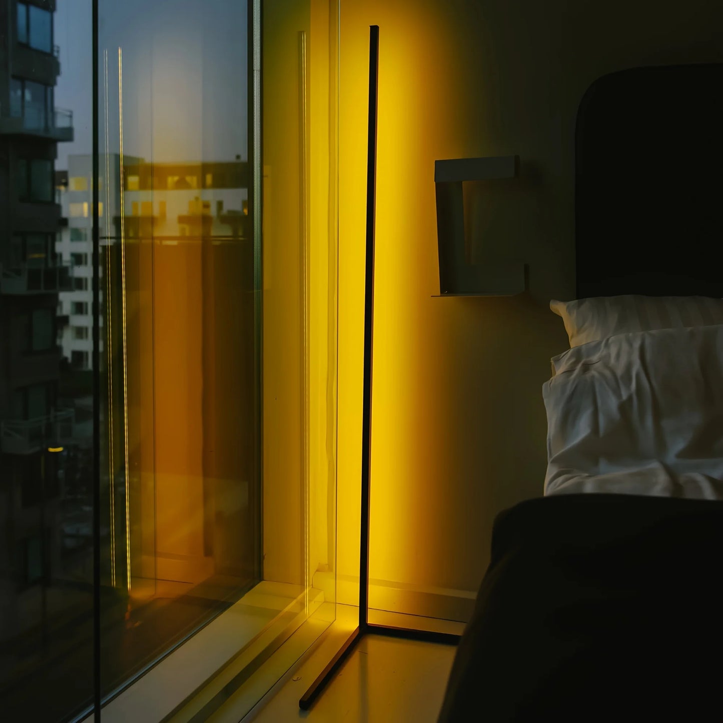 RGB Corner Floor Lamp LED For Living Room And Bedroom