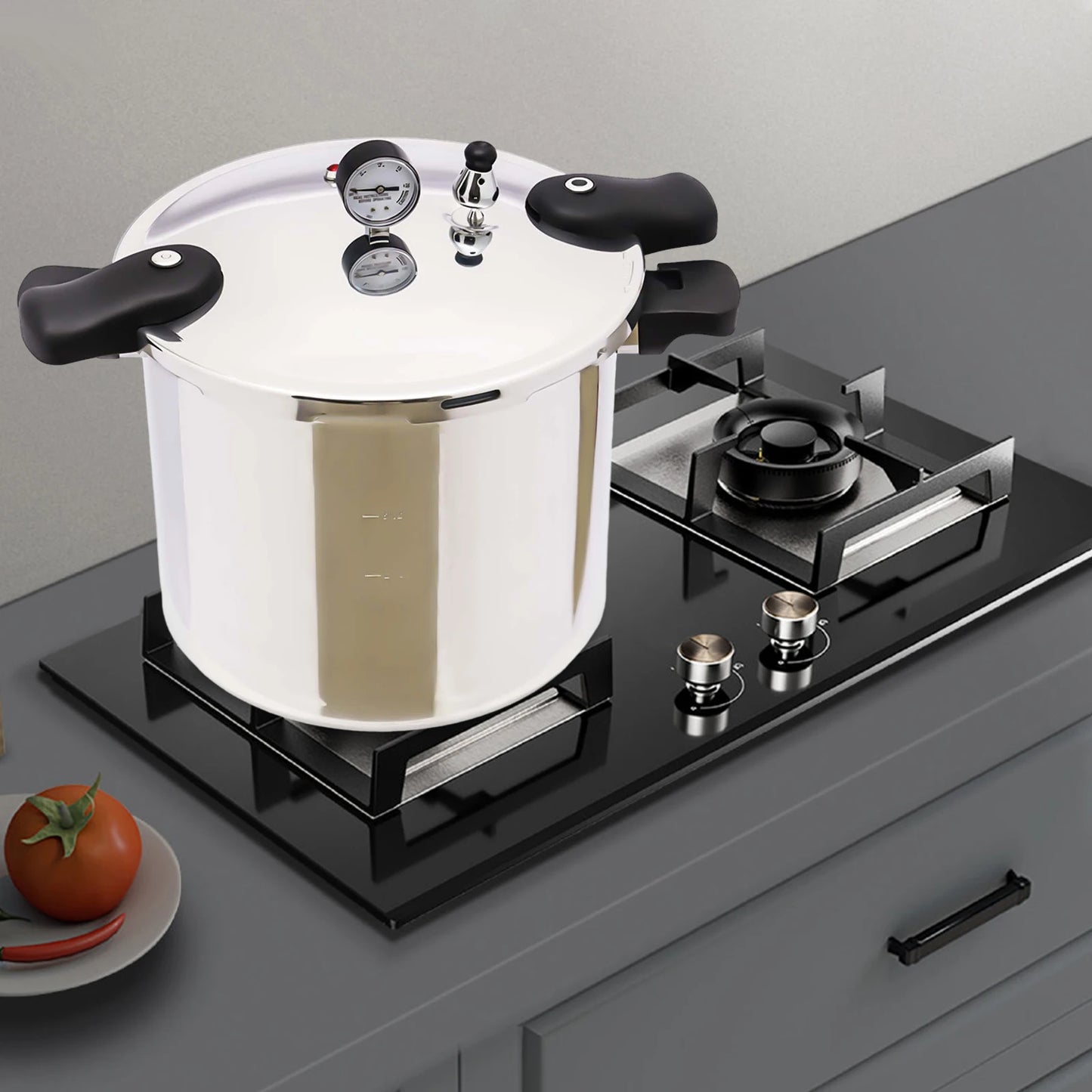 Aluminum Alloy Explosion-Proof Pressure Cooker For Gas Stoves