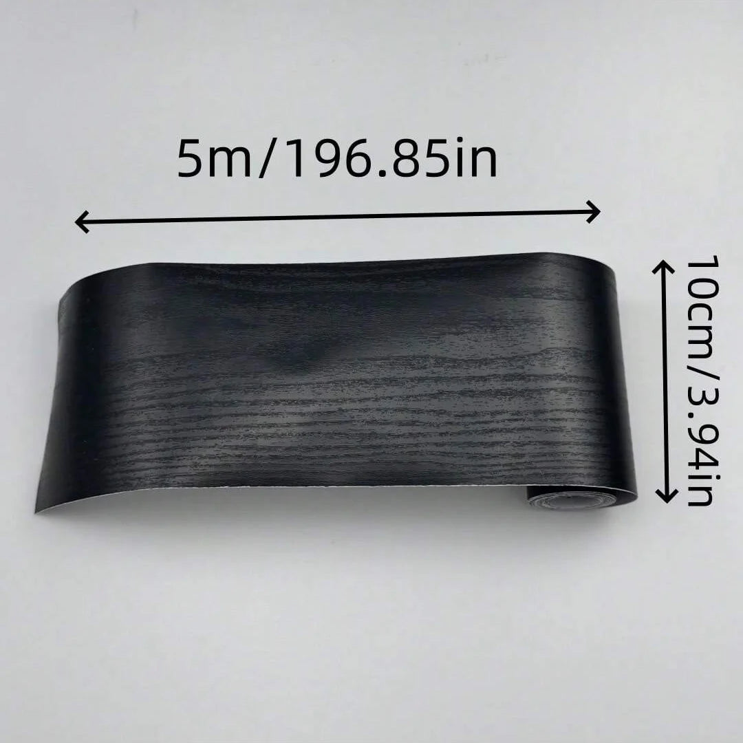 Imitation Wood Grain Door Frame Decoration Sticker for Walls and Floors