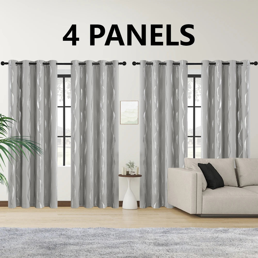 Zhejiang Blackout Curtains Grommet Thermal Insulated Room Darkening