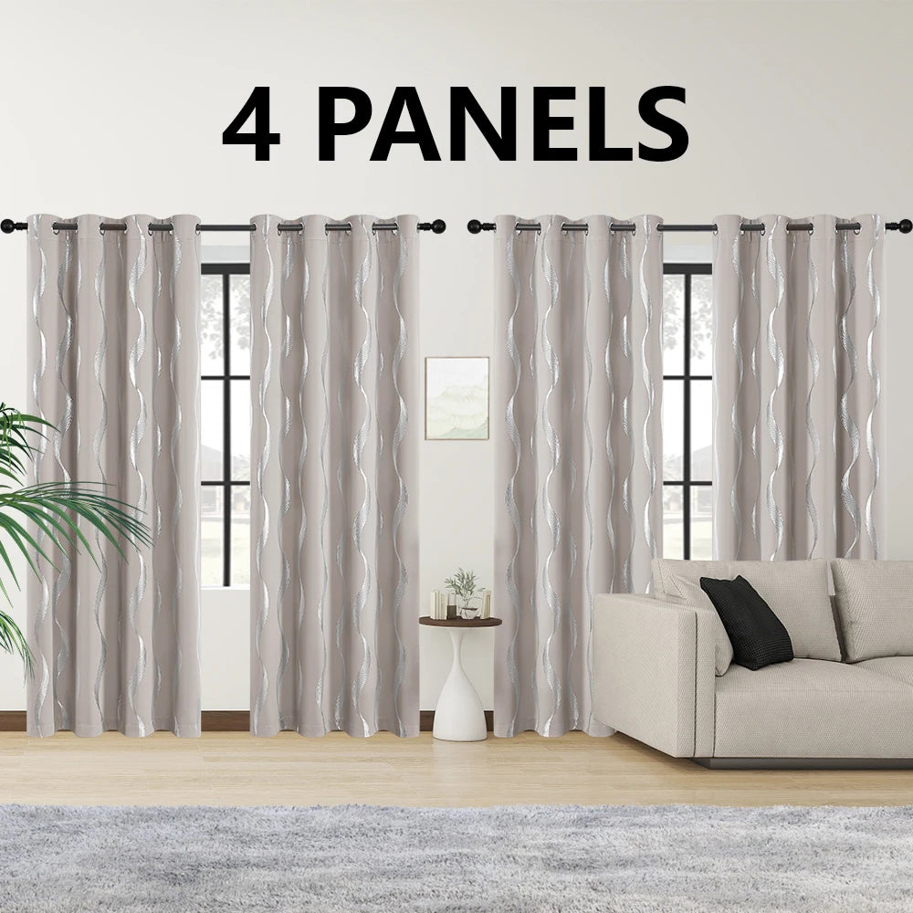 Zhejiang Blackout Curtains Grommet Thermal Insulated Room Darkening