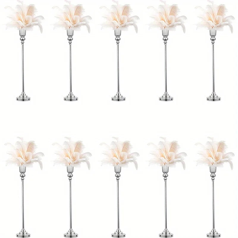 Wedding Centerpiece Floor Vase Multi-Purpose Metal Decor